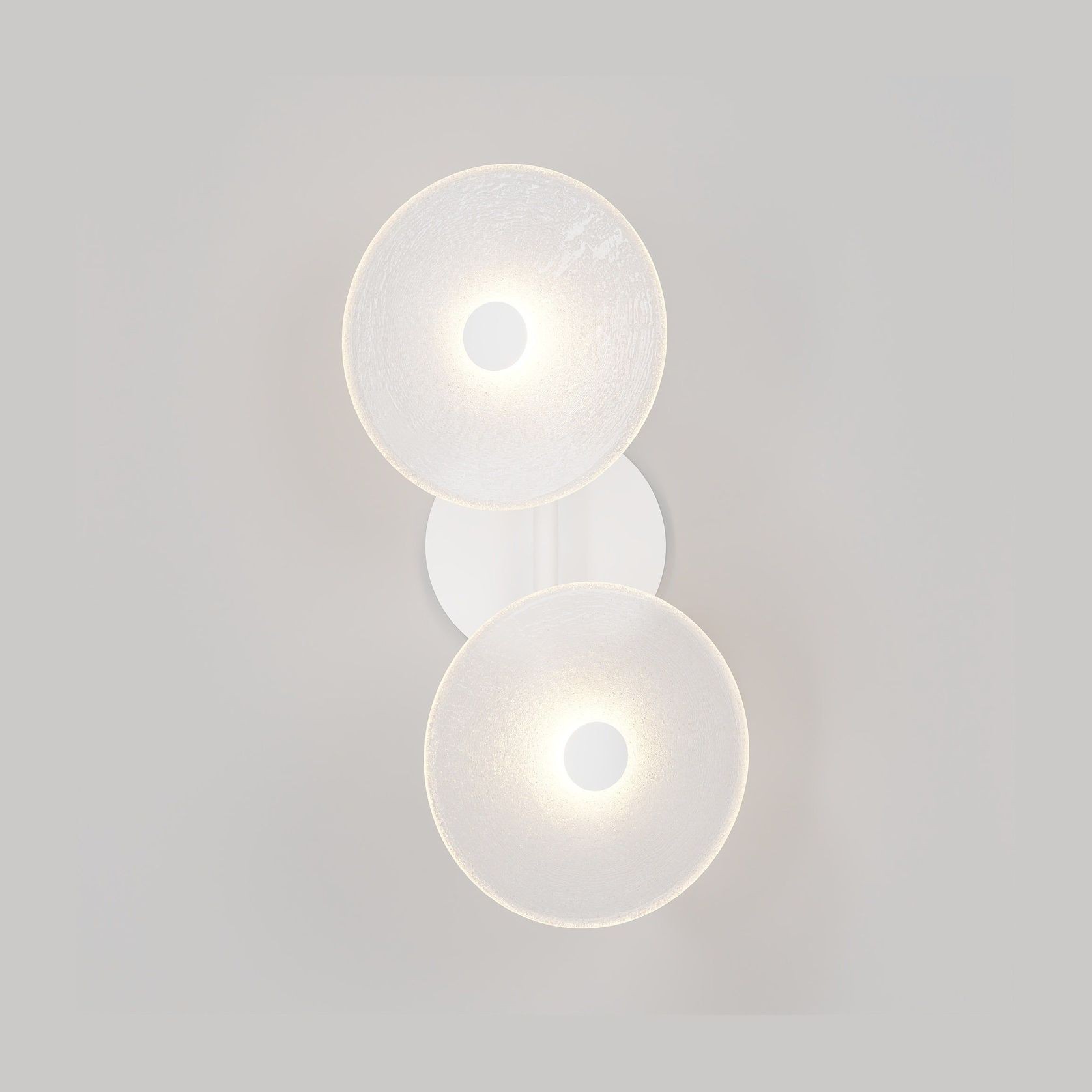 Coral Duo Rod Wall Light - (Off-Centered) gallery detail image