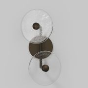 Coral Duo Rod Wall Light - (Off-Centered) gallery detail image