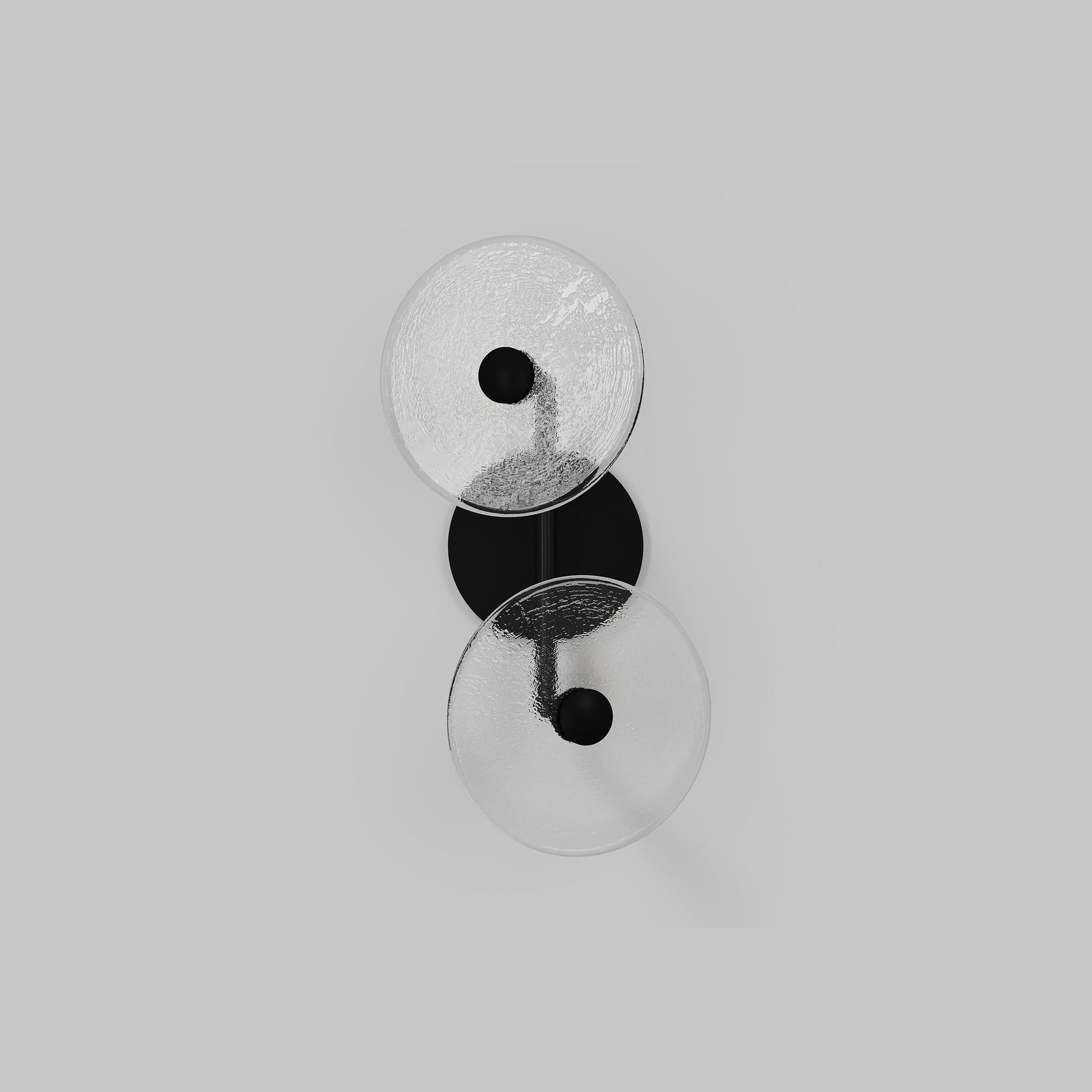 Coral Duo Rod Wall Light - (Off-Centered) gallery detail image