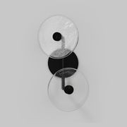 Coral Duo Rod Wall Light - (Off-Centered) gallery detail image