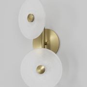 Coral Duo Rod Wall Light - (Off-Centered) gallery detail image