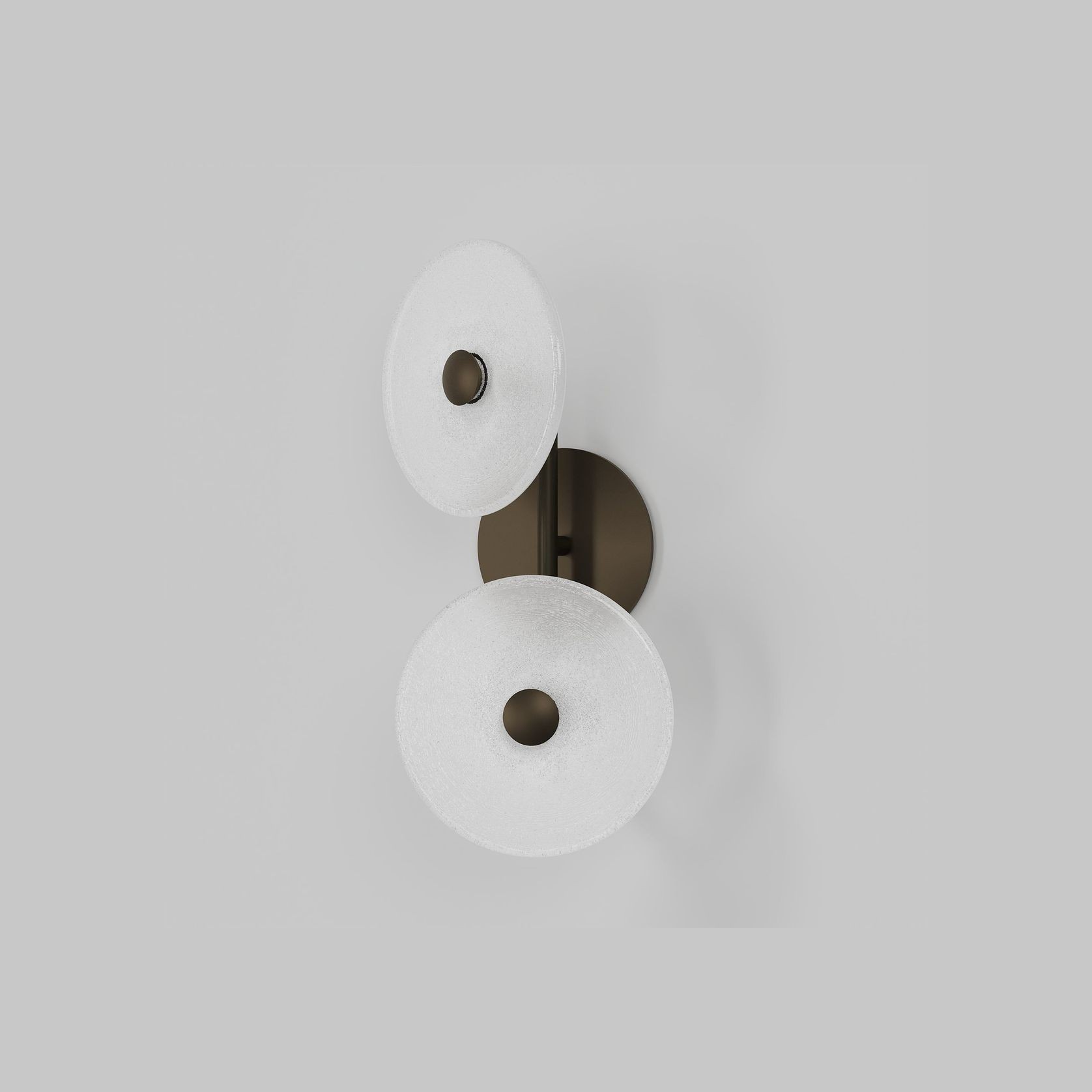 Coral Duo Rod Wall Light - (Off-Centered) gallery detail image