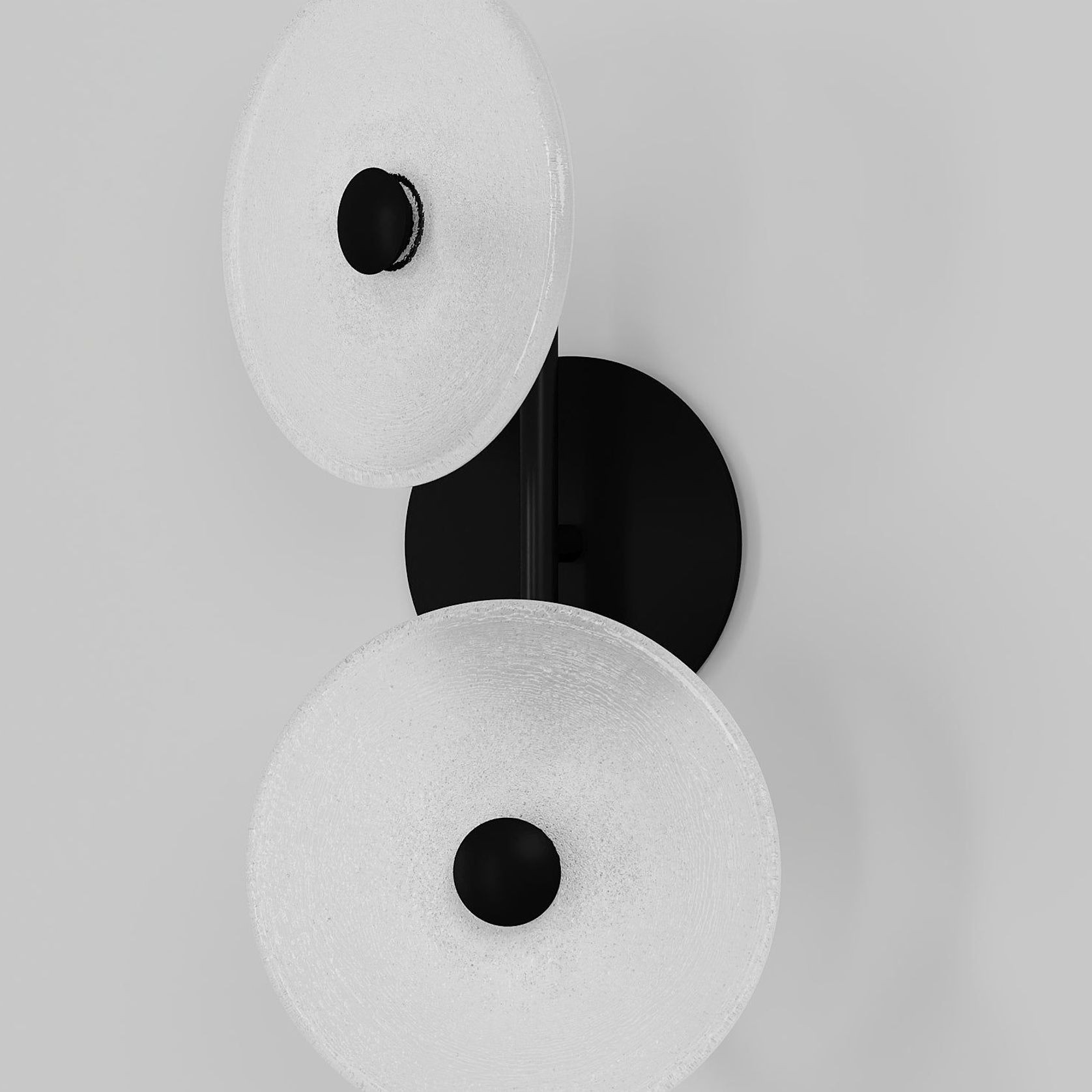 Coral Duo Rod Wall Light - (Off-Centered) gallery detail image