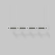 Coral Linear Bar Pendant - Frosted Glass gallery detail image