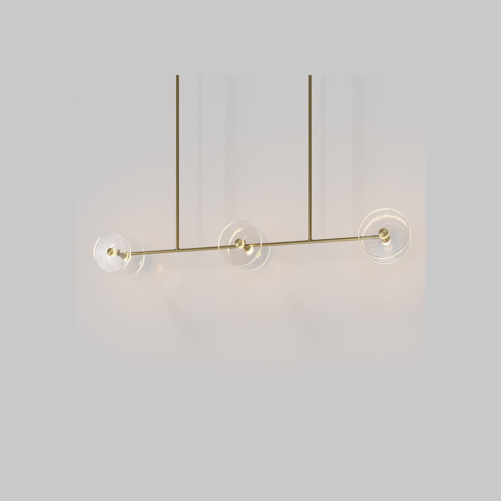 Coral Linear Rod Pendant (Six Coral Pieces) gallery detail image