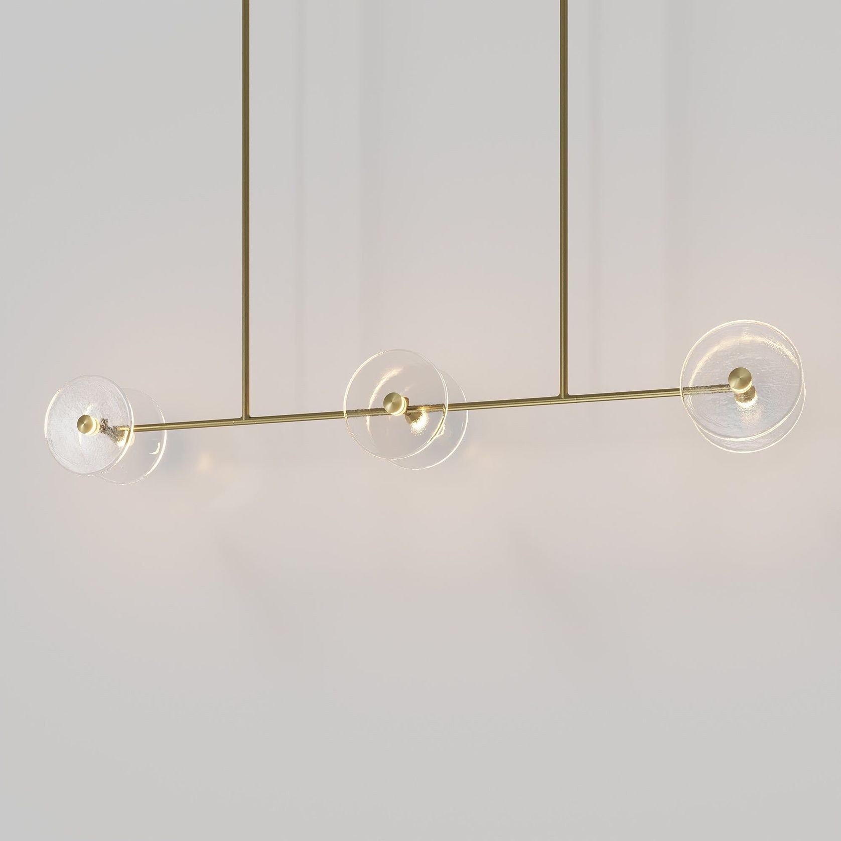 Coral Linear Rod Pendant (Six Coral Pieces) gallery detail image