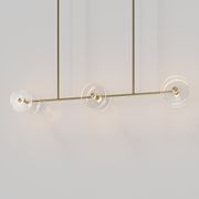 Coral Linear Rod Pendant (Six Coral Pieces) gallery detail image