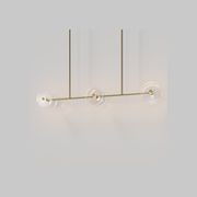 Coral Linear Rod Pendant (Six Coral Pieces) gallery detail image