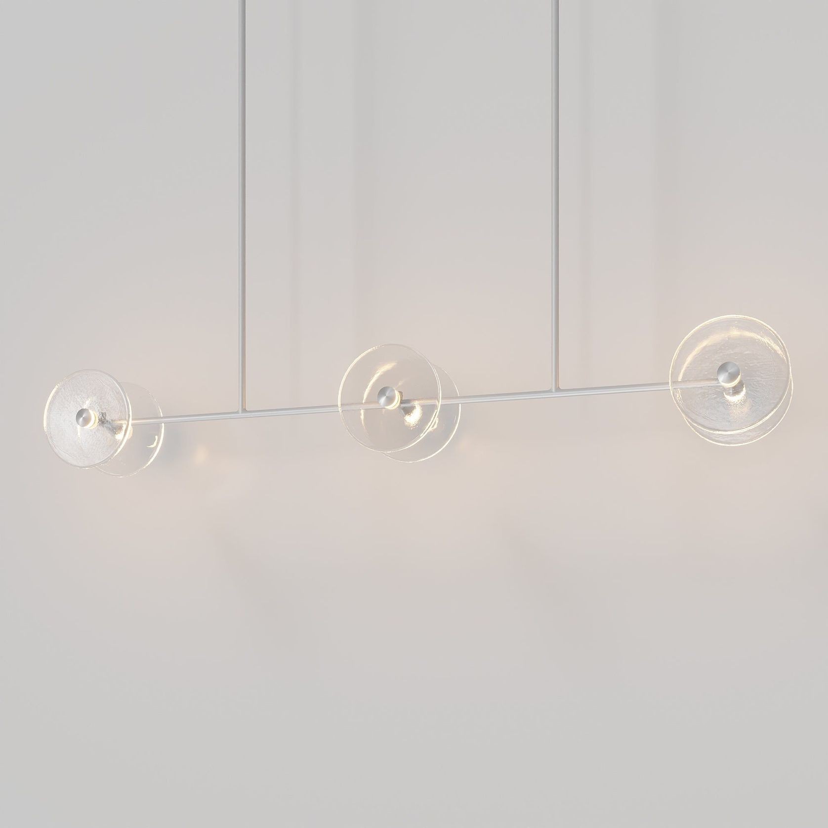 Coral Linear Rod Pendant (Six Coral Pieces) gallery detail image