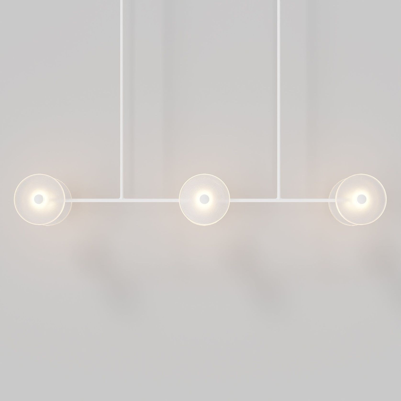 Coral Linear Rod Pendant (Six Coral Pieces) gallery detail image