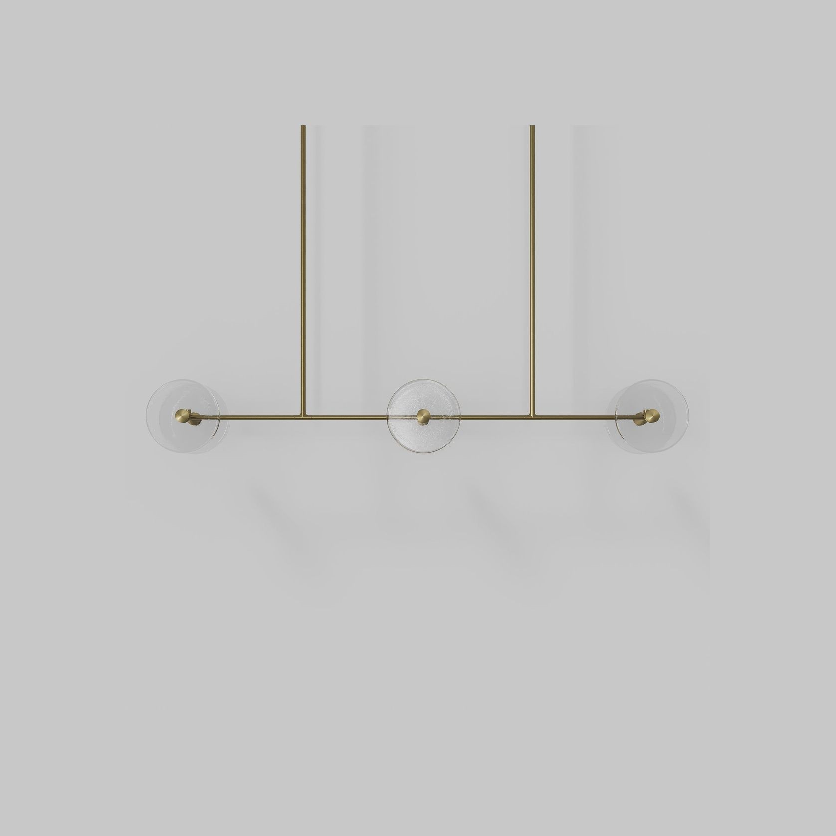 Coral Linear Rod Pendant (Six Coral Pieces) gallery detail image