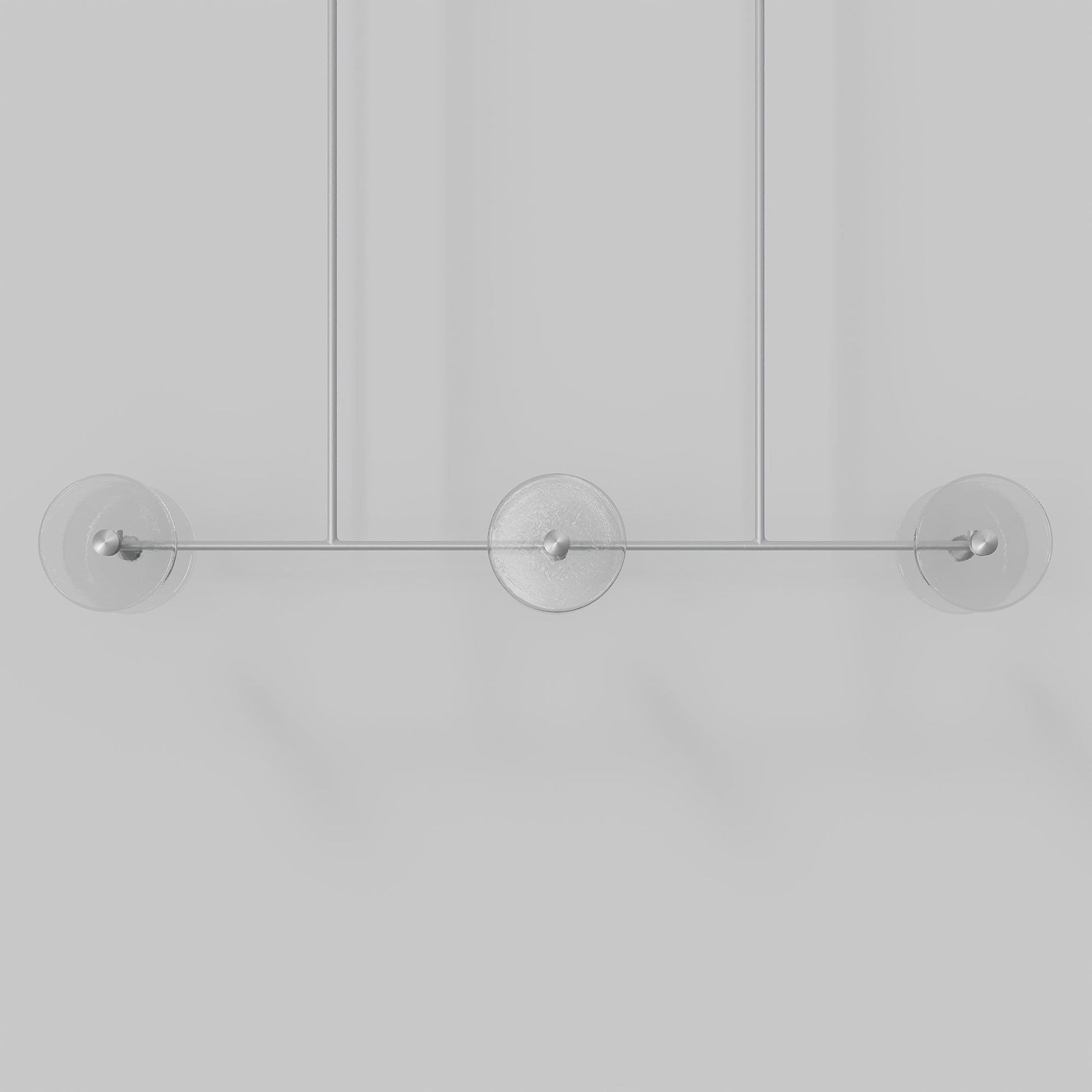 Coral Linear Rod Pendant (Six Coral Pieces) gallery detail image