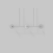 Coral Linear Rod Pendant (Six Coral Pieces) gallery detail image