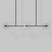 Coral Linear Rod Pendant (Six Coral Pieces) gallery detail image