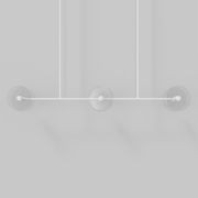 Coral Linear Rod Pendant (Six Coral Pieces) gallery detail image