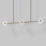 Coral Linear Rod Pendant (Six Coral Pieces) gallery detail image