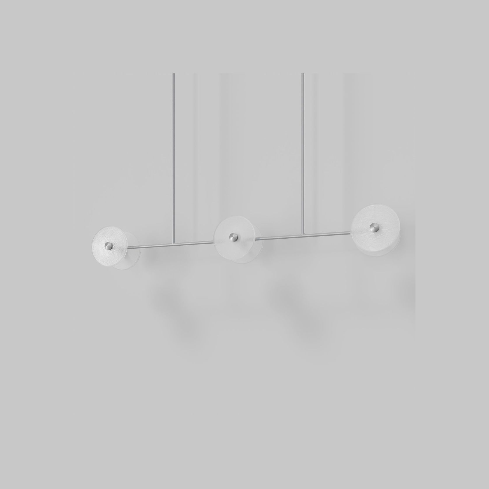 Coral Linear Rod Pendant (Six Coral Pieces) gallery detail image