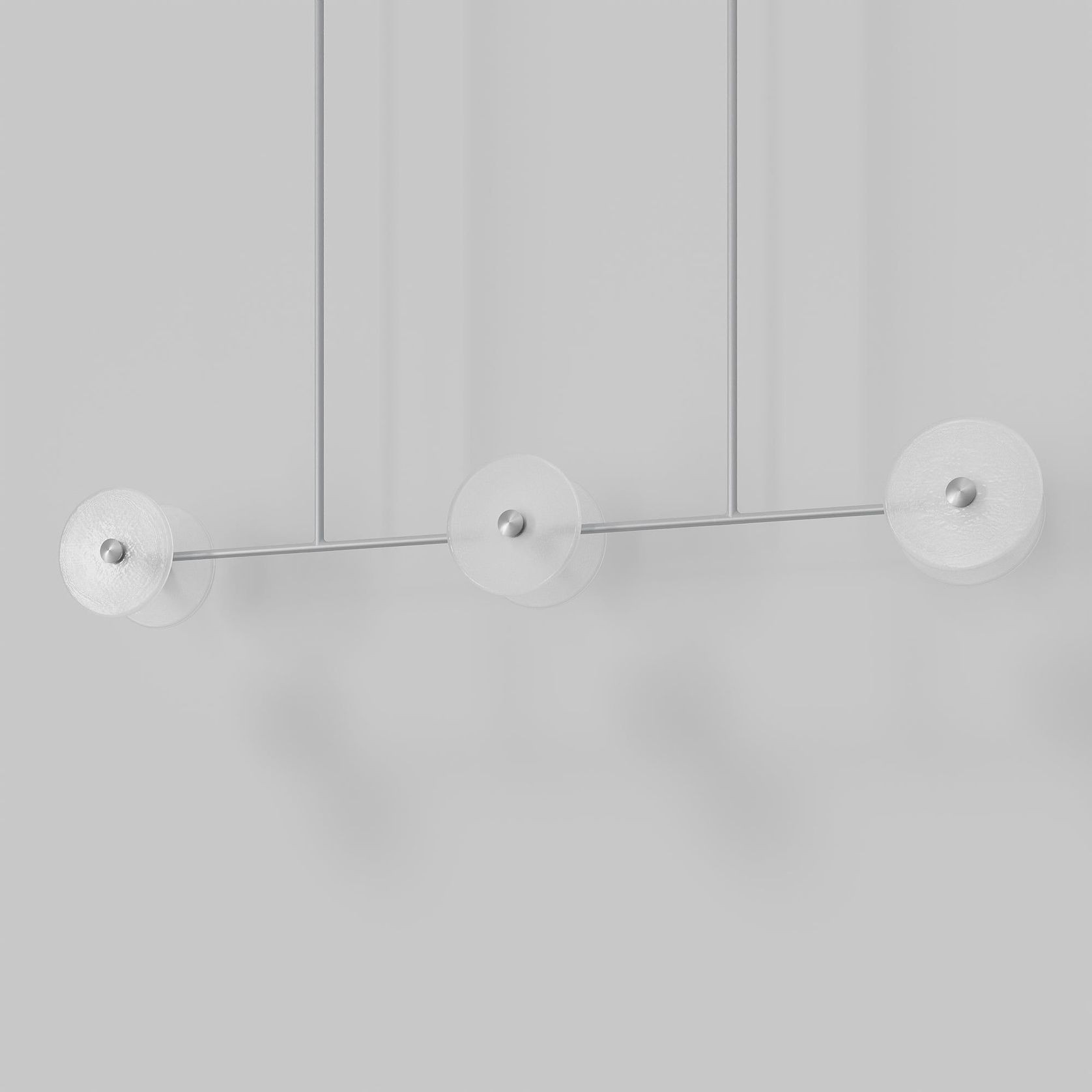 Coral Linear Rod Pendant (Six Coral Pieces) gallery detail image