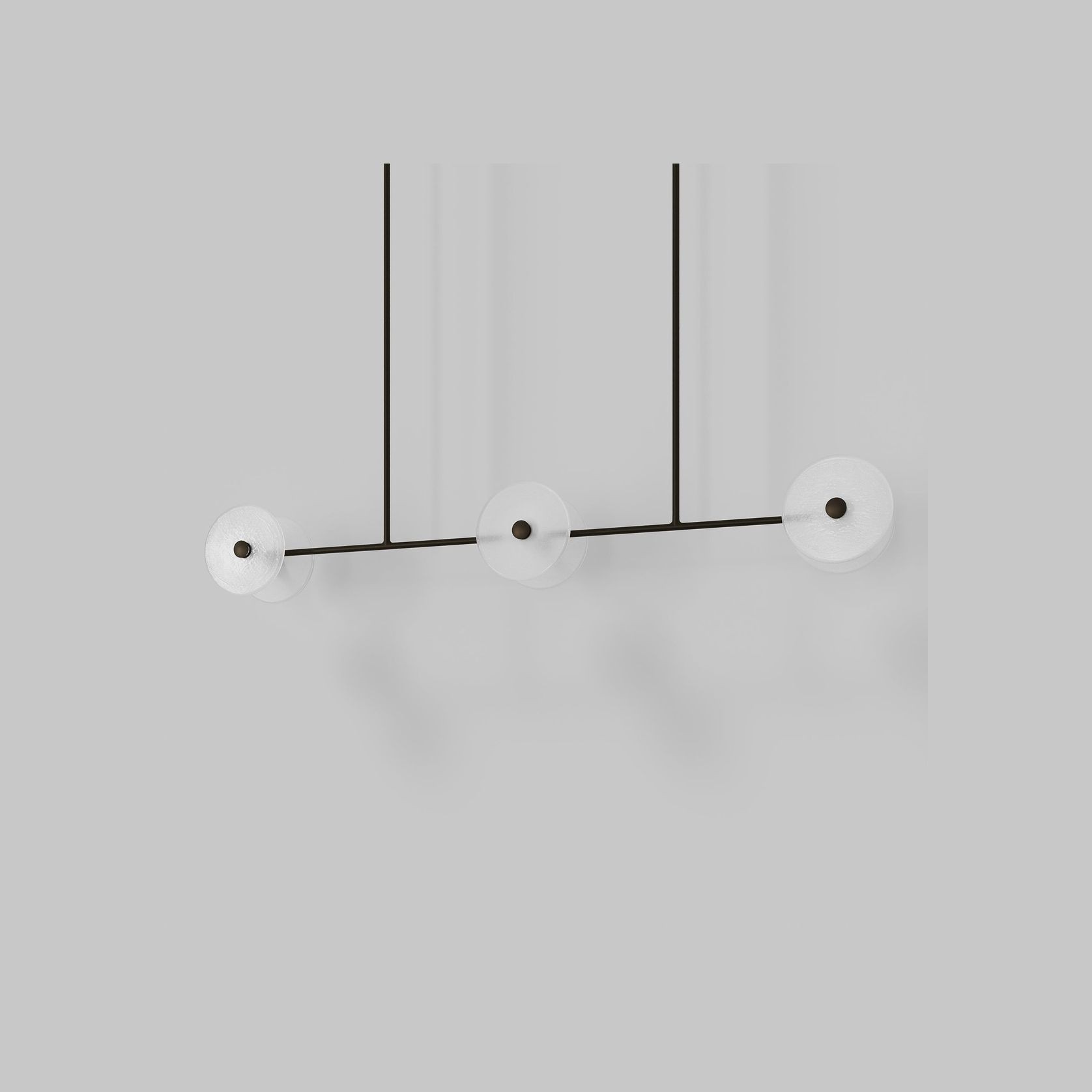 Coral Linear Rod Pendant (Six Coral Pieces) gallery detail image