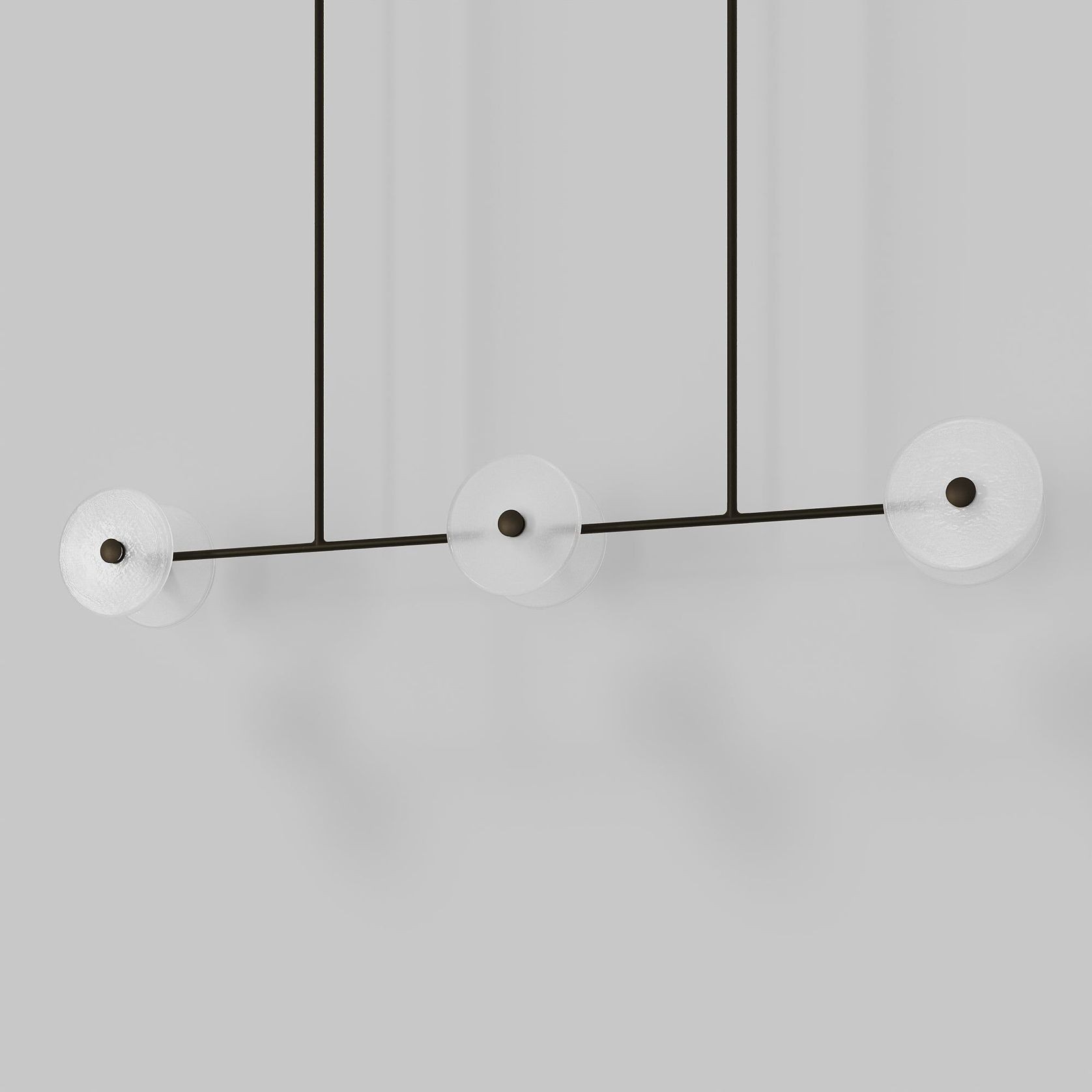 Coral Linear Rod Pendant (Six Coral Pieces) gallery detail image