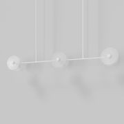 Coral Linear Rod Pendant (Six Coral Pieces) gallery detail image