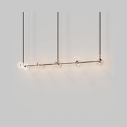 Coral Linear Rod Pendant (Ten Coral Pieces) gallery detail image