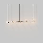 Coral Linear Rod Pendant (Ten Coral Pieces) gallery detail image