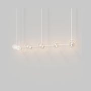 Coral Linear Rod Pendant (Ten Coral Pieces) gallery detail image