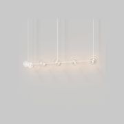 Coral Linear Rod Pendant (Ten Coral Pieces) gallery detail image