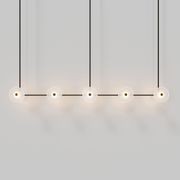 Coral Linear Rod Pendant (Ten Coral Pieces) gallery detail image