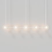 Coral Linear Rod Pendant (Ten Coral Pieces) gallery detail image