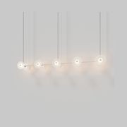 Coral Linear Rod Pendant (Ten Coral Pieces) gallery detail image