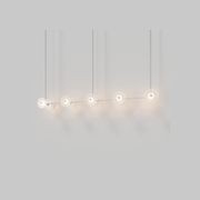 Coral Linear Rod Pendant (Ten Coral Pieces) gallery detail image