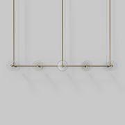 Coral Linear Rod Pendant (Ten Coral Pieces) gallery detail image