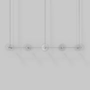 Coral Linear Rod Pendant (Ten Coral Pieces) gallery detail image