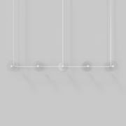 Coral Linear Rod Pendant (Ten Coral Pieces) gallery detail image