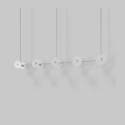Coral Linear Rod Pendant (Ten Coral Pieces) gallery detail image