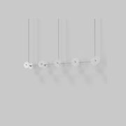 Coral Linear Rod Pendant (Ten Coral Pieces) gallery detail image