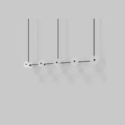 Coral Linear Rod Pendant (Ten Coral Pieces) gallery detail image