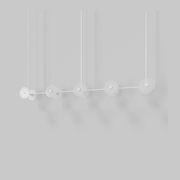 Coral Linear Rod Pendant (Ten Coral Pieces) gallery detail image