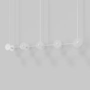 Coral Linear Rod Pendant (Ten Coral Pieces) gallery detail image