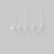 Coral Linear Rod Pendant (Ten Coral Pieces) gallery detail image