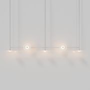 Coral Linear Rod Pendant (Seven Coral Pieces) gallery detail image