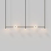 Coral Linear Rod Pendant (Seven Coral Pieces) gallery detail image