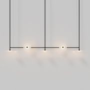 Coral Linear Rod Pendant (Seven Coral Pieces) gallery detail image