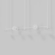 Coral Linear Rod Pendant (Seven Coral Pieces) gallery detail image