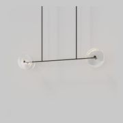 Coral Linear Rod Pendant ( Four Coral Pieces ) gallery detail image