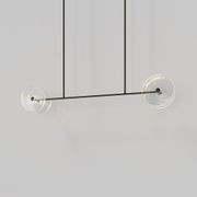 Coral Linear Rod Pendant ( Four Coral Pieces ) gallery detail image