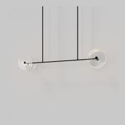Coral Linear Rod Pendant ( Four Coral Pieces ) gallery detail image