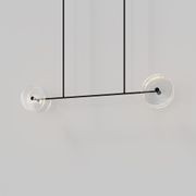 Coral Linear Rod Pendant ( Four Coral Pieces ) gallery detail image